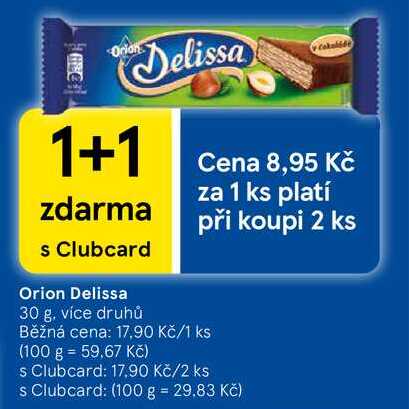Orion Delissa, 30 g, více druhů 