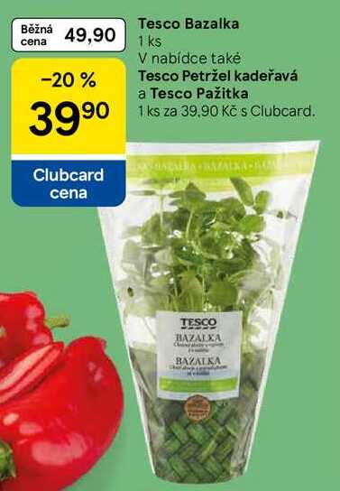 Tesco Bazalka, 1 ks