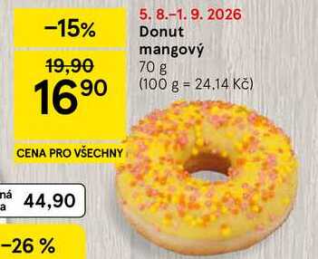 Donut mangový, 70 g