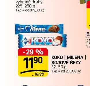KOKO | MILENA | SOJOVÉ ŘEZY 32-50 g