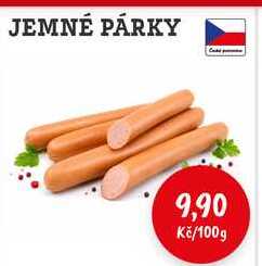 JEMNÉ PÁRKY 100g