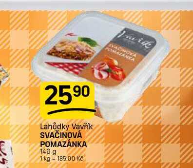 SVAČINOVÁ POMAZÁNKA 140 g