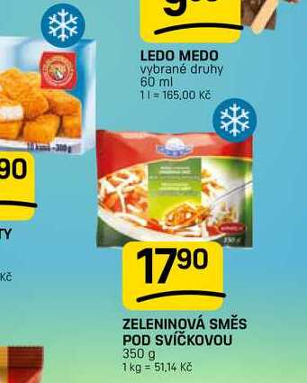 ZELENINOVÁ SMĚS POD SVÍČKOVOU 350 g