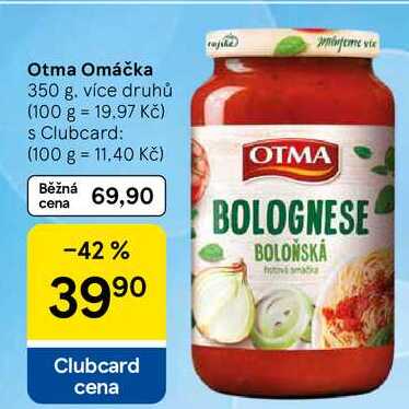 Otma Omáčka, 350 g