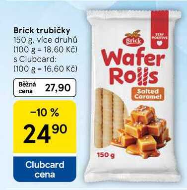 Brick trubičky, 150 g, více druhů 