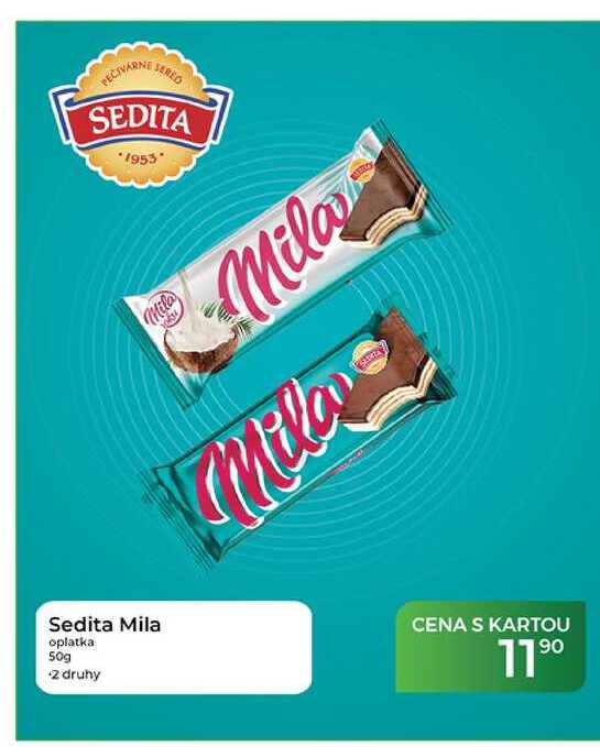 Sedita Mila oplatka 50 g