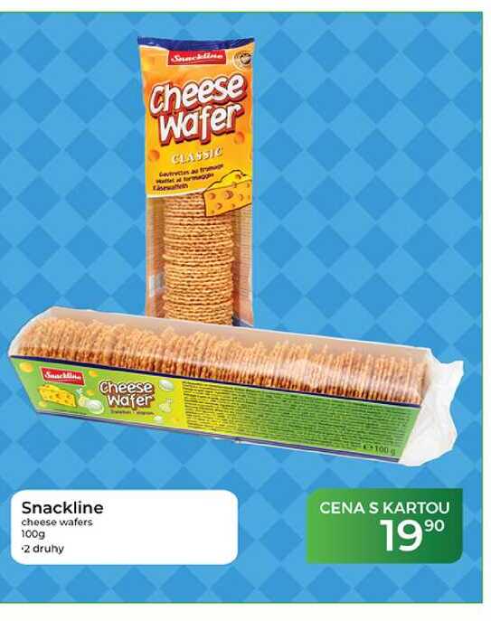 Snackline cheese wafers 100g