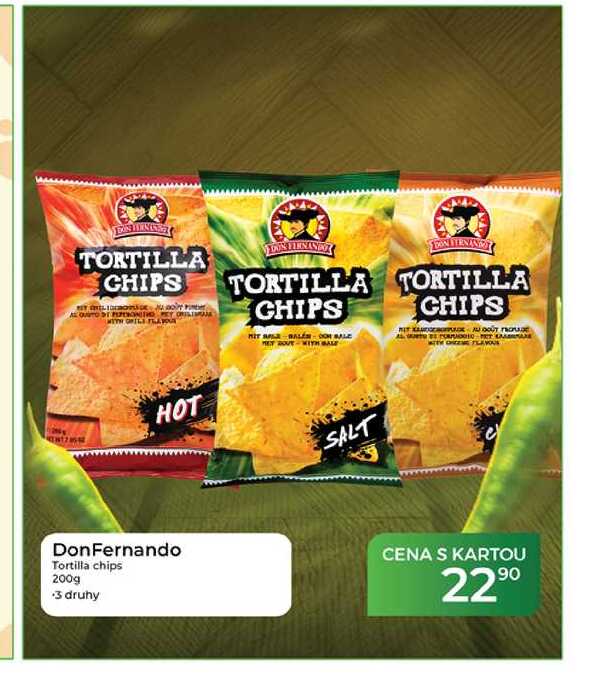 DonFernando Tortilla chips 200g 