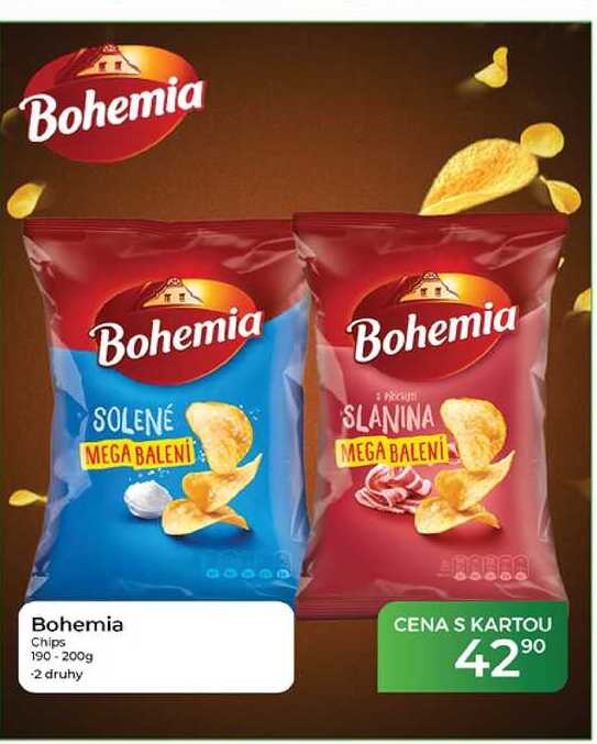 Bohemia Chips 190-200g