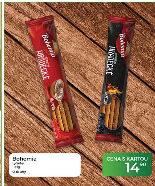 Bohemia tyčinky 100g  