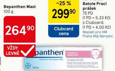 Bepanthen Mast, 100 g
