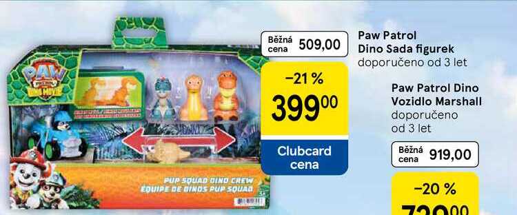 Paw Patrol Dino Sada figurek 