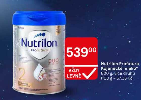 Nutrilon Profutura, Kojenecké mléko, 800 g, více druhů