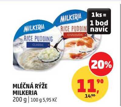 MLÉČNÁ RÝŽE MILKERIA, 200 g