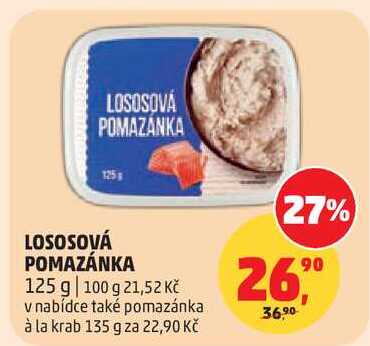 LOSOSOVÁ POMAZÁNKA, 125 g 