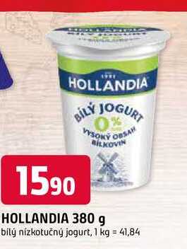 HOLLANDIA 380 g bílý nízkotučný jogurt