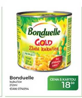 Bonduelle kukulice 212ml