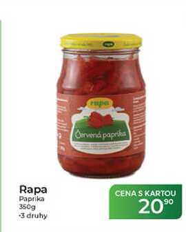 Červená paprika Rapa Paprika 350g