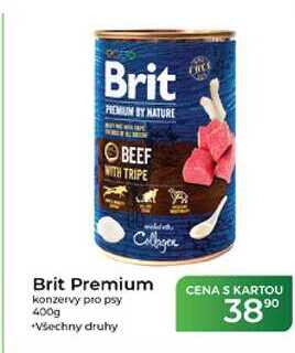 Brit Premium konzervy pro psy 400g
