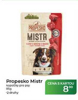 Propesko Mistr kapsičky pro psy 85 g