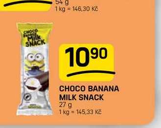 CHOCO BANANA MILK SNACK 27 g 