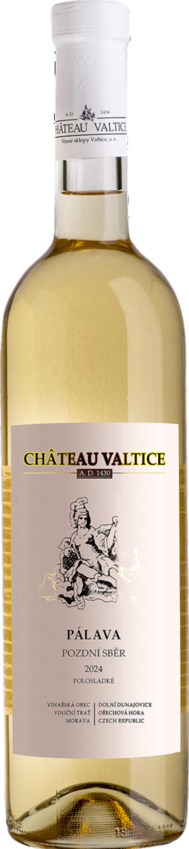 Château Valtice Pálava s přívlastkem pozdní sběr