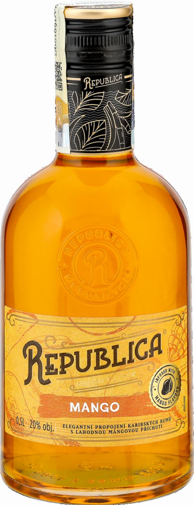 Republica Mango/Malina Rumový likér 20 %