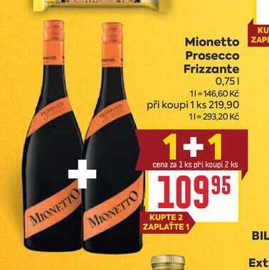 Mionetto Prosecco Frizzante 0,75l