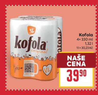 Kofola 4× 330 ml