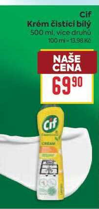 Cif Krém čistici bílý 500 ml