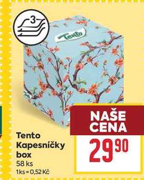 Tento Kapesničky box 58 ks