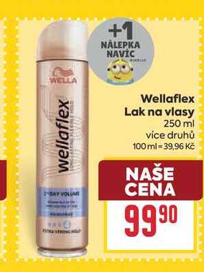 Wellaflex Lak na vlasy 250 ml