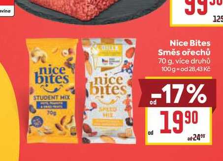 Nice Bites Směs ořechů 70 g