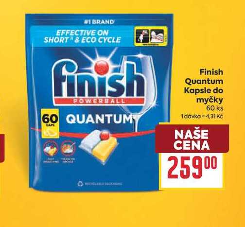 Finish Quantum Kapsle do myčky 60 ks