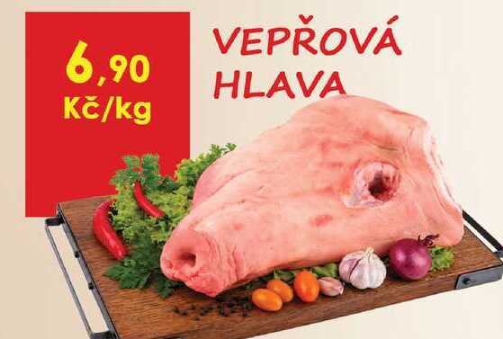 Vepřová hlava 1kg
