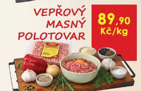 Vepřový masný polotovar 1kg