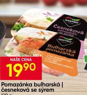 Gastro Česneková a topinková pomazánka 120g