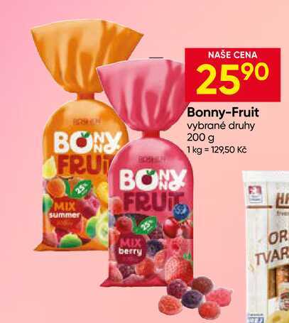 Bonny-Fruit vybrané druhy 200 g