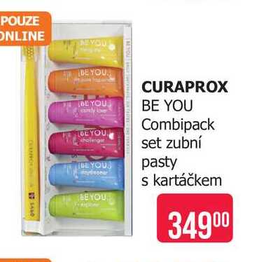 Combipack set zubní pasty s kartáčkem