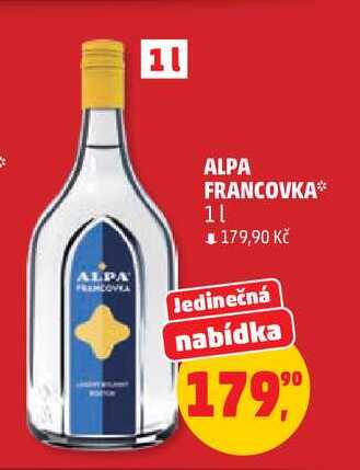 ALPA FRANCOVKA, 1 l 