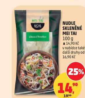 NUDLE SKLENĚNÉ ΜΕΙ ΤΑΙ, 100 g  