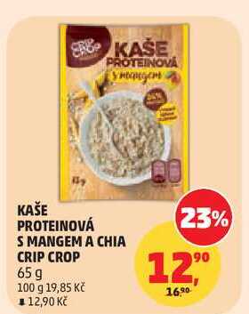 KAŠE PROTEINOVÁ S MANGEM A CHIA CRIP CROP, 65 g