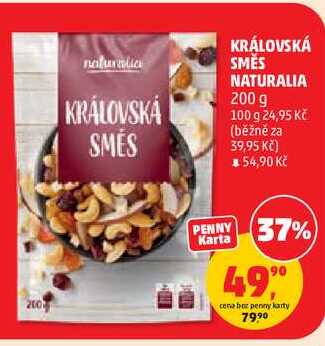 KRÁLOVSKÁ SMĚS NATURALIA, 200 g