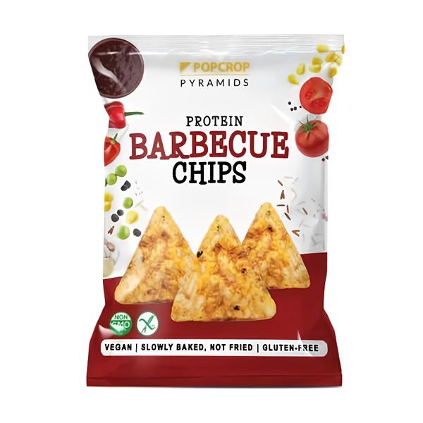 Popcrop Proteinové chipsy s barbecue příchutí