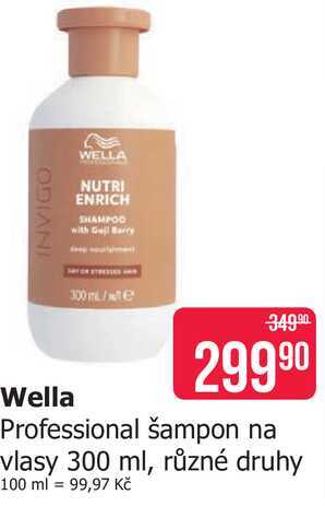 Wella Professional šampon na vlasy 300 ml, různé druhy
