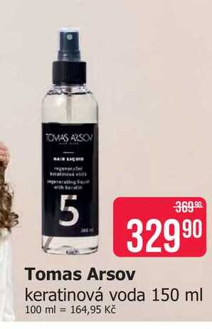 Tomas Arsov keratinová voda 150 ml