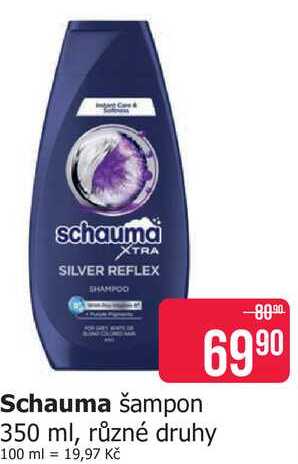 Schauma šampon 350 ml, různé druhy
