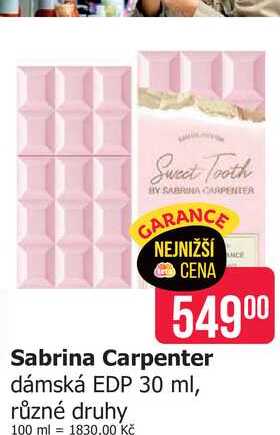 Sabrina Carpenter dámská EDP 30 ml, různé druhy 