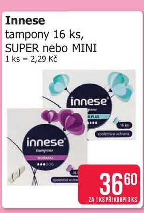 Innese tampony 16 ks