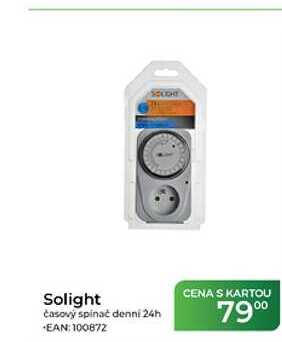 Solight časový spínač denní 24h